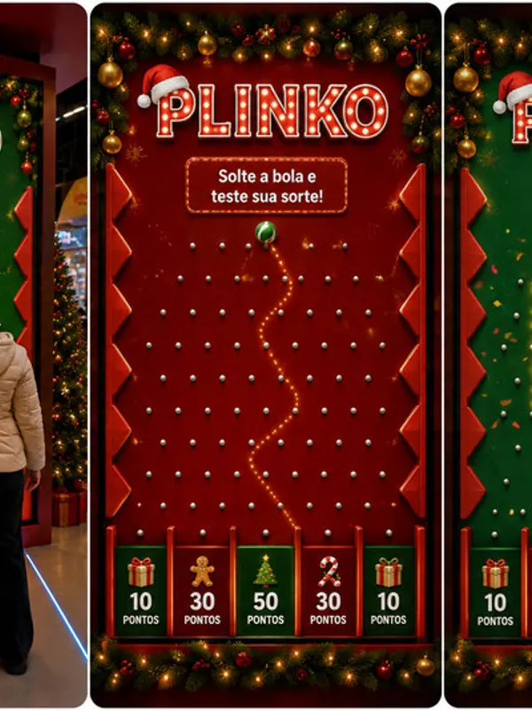 Plinko de Natal